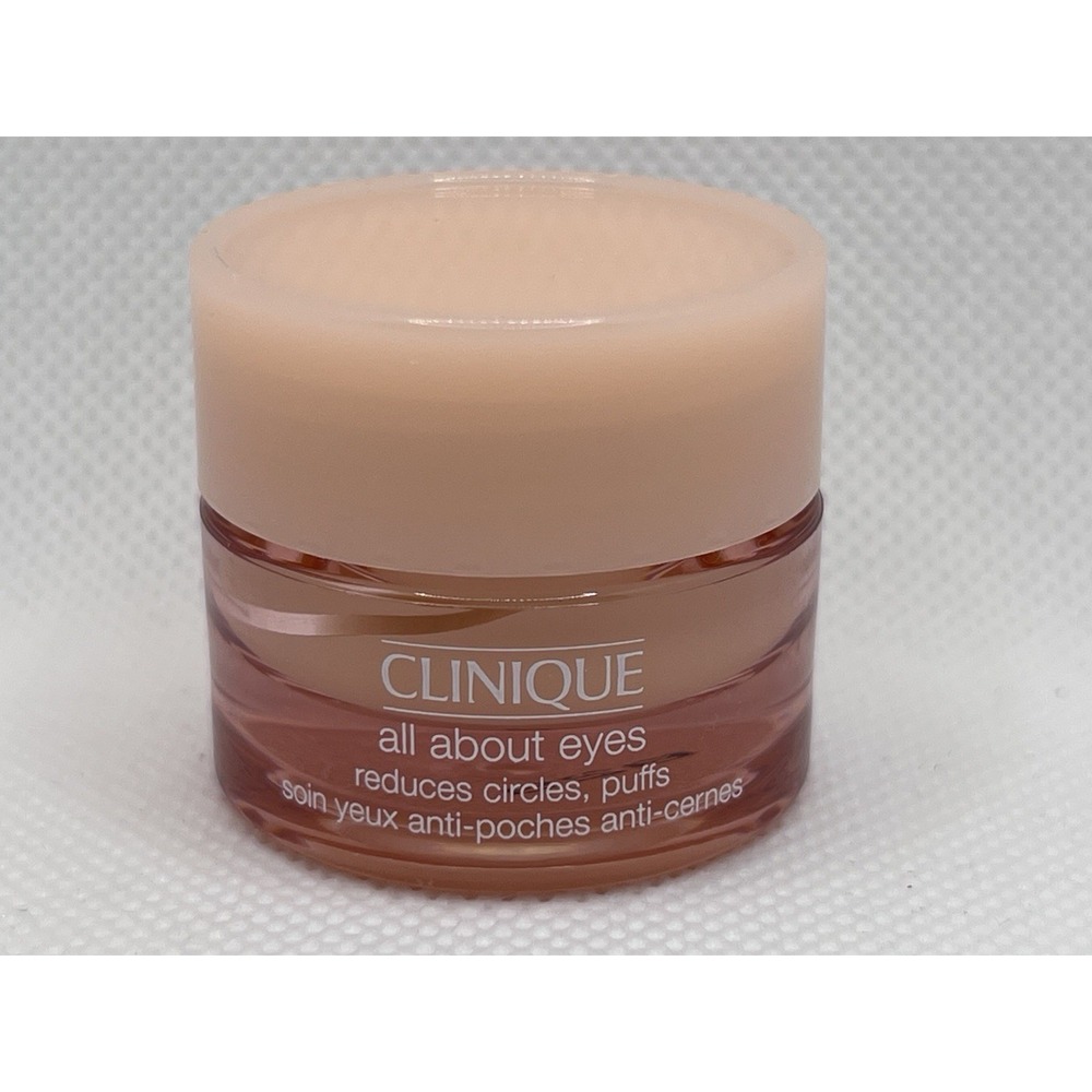 Clinique All About Eyes Travel Size 0.21oz Reduces Circles Puffiness NWOB